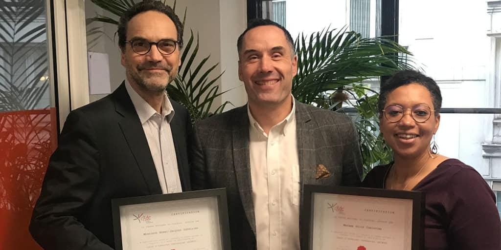 Félicitations à Odile Christine et Henri-Jacques Letellier nouvellement certifiés coachs d’affaires Le Centre National du Coaching ®