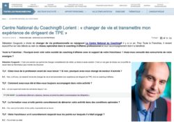 Changer de vie et transmettre mon expérience de dirigeant de TPE