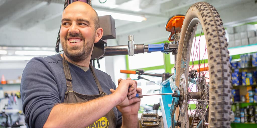 David Richardet, gérant d’Espace Cycles Électrique