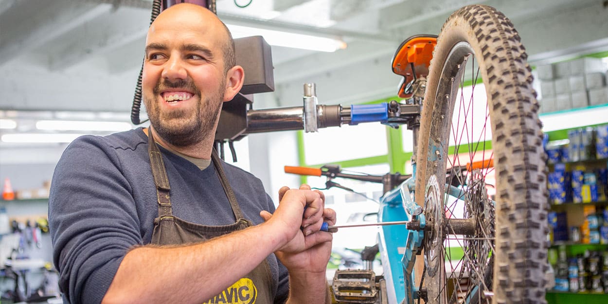 David Richardet, gérant d’Espace Cycles Électrique